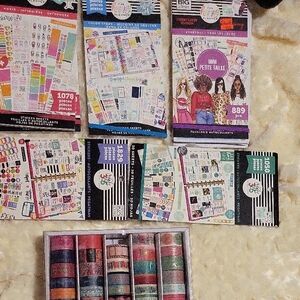 The Happy Planner Vibrant Sticker and Washi Tape Collection